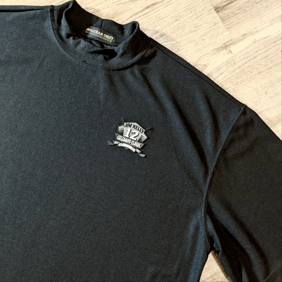 Jim Kelly Celebrity Golf Classic Black Athletic T-Shirt Sz Lg 2008 - Picture 4 of 9